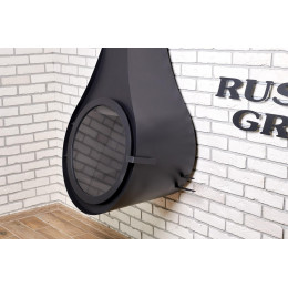 Камин на дровах LOFT-12 RUSSIA GRILL