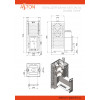 Печь для бани ASTON 24 (310M) Лонг (АСТОН)