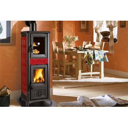 Печь-камин La Nordica GEMMA FORNO 165 CERAMICA ELEGANCE BORDEAUX (бордовый)