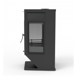 Печь-камин Hors-9 Black Stove