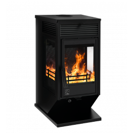 Печь-камин Hors-9 Black Stove
