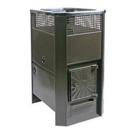 Печь банная Радуга Пб - 11 со встроенным теплообменником толщина 4мм