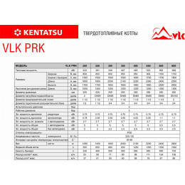 Твердотопливный котел Kentatsu PRK-25 VLK PRK