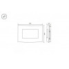 Электрокамин Electrolux Efp/W-1200urls белый