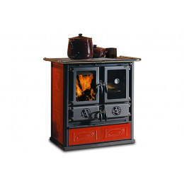 Печь-камин La Nordica ROSETTA 16 CERAMICA LIBERTY BORDEAUX (бордовый)