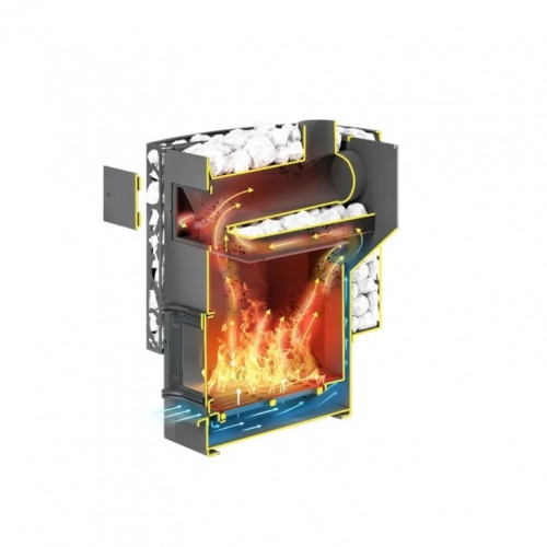 Печь банная  "Кастрама 2.0 Classic" ДТ-3С Крафтер (Krafter)