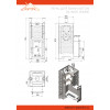 Печь для бани ASTON 24 INOX (310М) (Астон)
