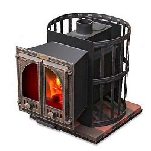 Печь Лиговъ Стандарт 22 Панорама Duo