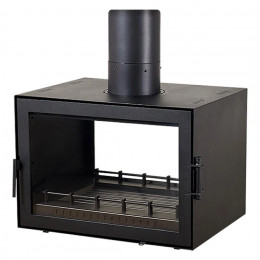 Камин на дровах LOFT-34 RUSSIA GRILL