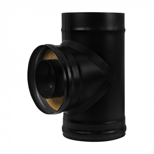 Сэндвич-тройник BLACK (AISI 430/0,8мм) Везувий