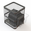 Печь банная ПароВар/Parovar 24 сетка прут 201 без выноса (со стеклом) FireWay (Фаирвэй) 