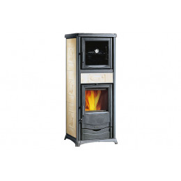 Печь-камин La Nordica TermoRossella Plus c/ Forno D.S.A. Pergamena (бежевый)