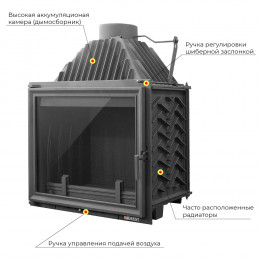 Каминная топка EVEREST A16 Эверест