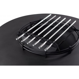Камин на дровах LOFT-07 RUSSIA GRILL