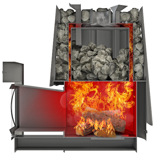 Печь для бани Grill'D Cometa 350 Vega Window Max