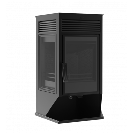 Печь-камин Hors-10 Black Stove