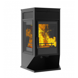 Печь-камин Hors-10 Black Stove