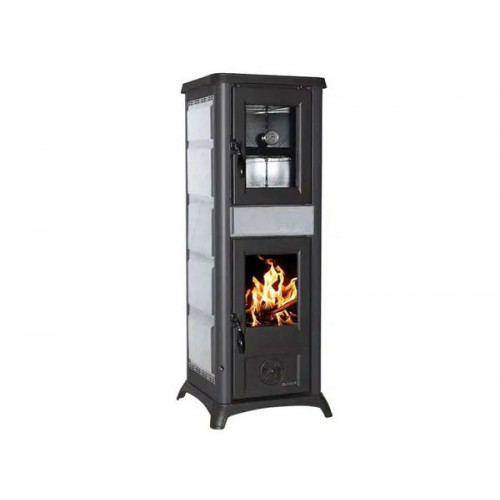 Печь-камин La Nordica Gemma Forno 5.0 Petra (серый камень)