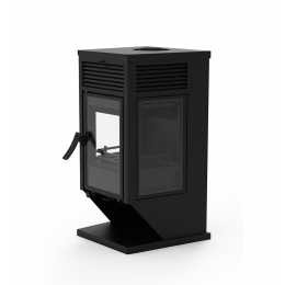 Печь-камин Hors-6 Black Stove